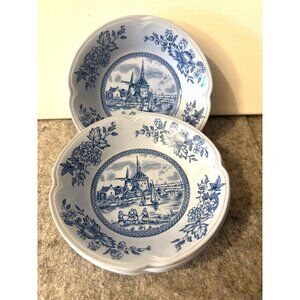 5 Vintage Johnson Brothers 5" Tulip Time Berry/Dessert Bowls  # 3025